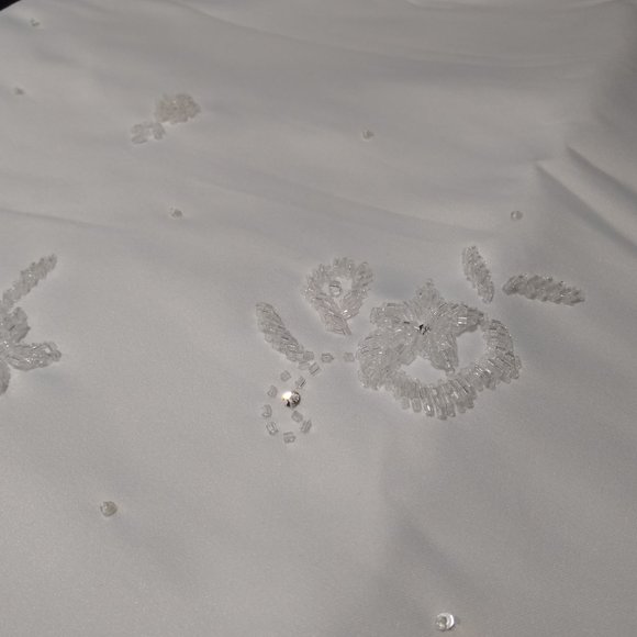 NEW! Bridal or Formal Scarf or Wrap ~88 " long - Picture 3 of 6